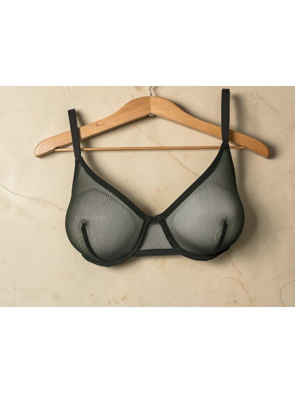 ERES TOURBILLON Sheer BULE BISCUIT BRA Olive 32B New W Tags!